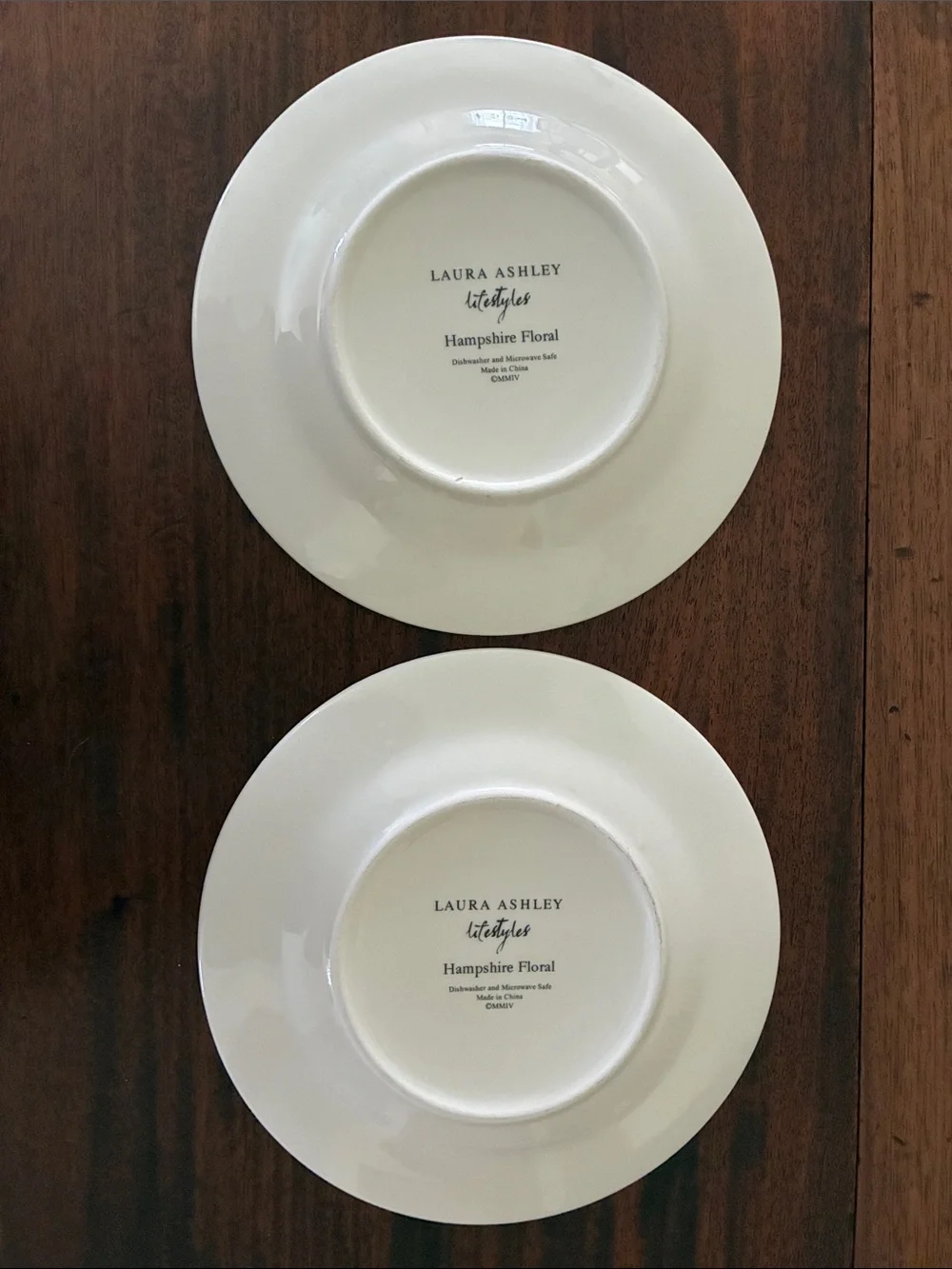 Set of 6 Laura Ashley Hampshire Floral Salad Plates